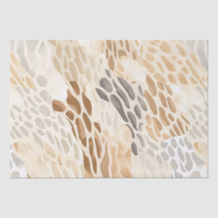 Papel De Seda Casamento com animais Abstrato de Praia