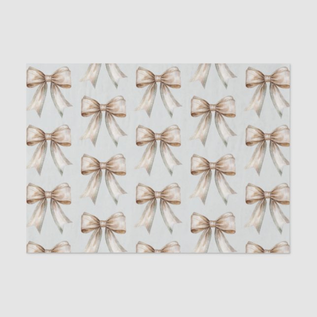 Papel De Seda Casamento com Arco Rústico Romântico Verde Branco  (Frente )