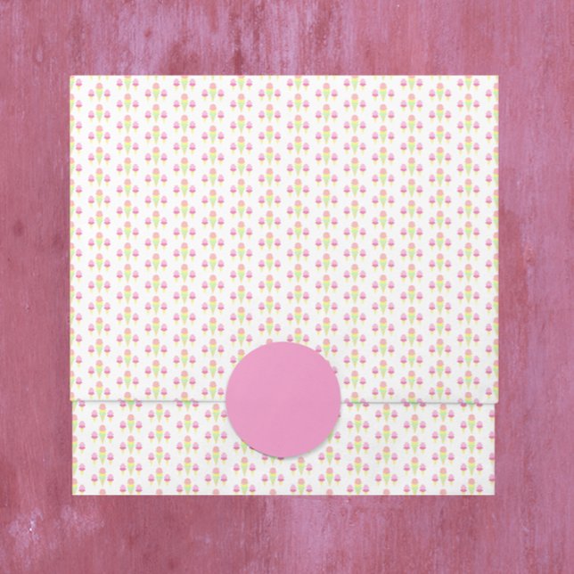 Papel De Seda Casamento com Sorvete Recheado (Criador carregado)