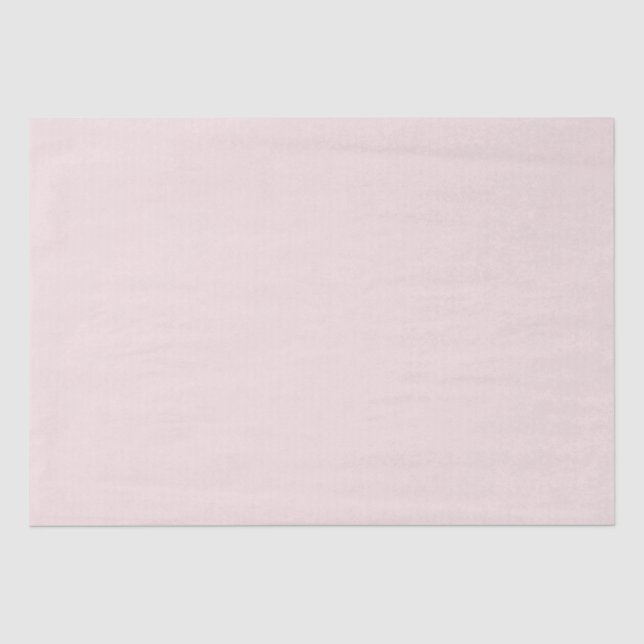 Papel De Seda Casamento Cor-de-Rosa Esbranquiçada (Frente )