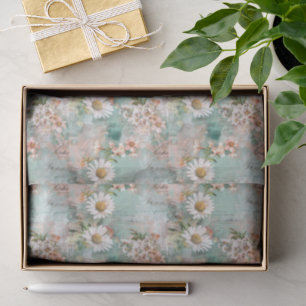 Papel De Seda Casamento Elegante Vintage Inspirado em Shabby Chi