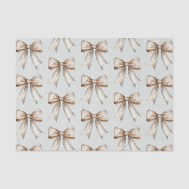 Papel De Seda Casamento Romântico Rústico Verde Branco Arco de O (Frente )