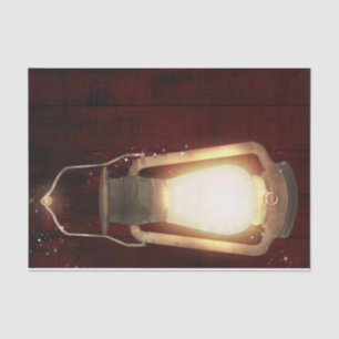 Papel De Seda Casamento Rustic Lantern Luz Cherry Wood Barn