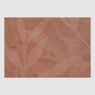 Papel De Seda Casamento Rustic Terracotta Overlay