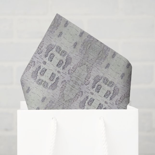 Papel De Seda Casca de Bétula (Sacola de presentes)
