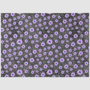 Papel De Seda Cascas de roxo e de girassol, Design 11