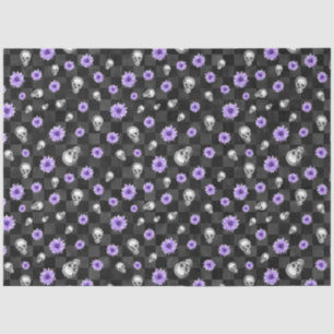 Papel De Seda Cascas de roxo e de girassol, Design 9