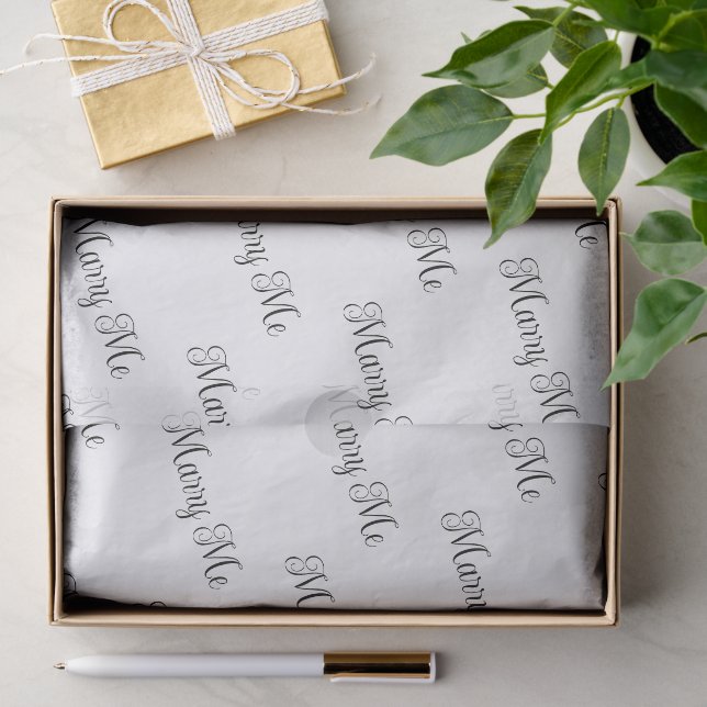 Papel De Seda 'Case Me' Proposta de Roteiro Preto e Branco Prese (Presente)
