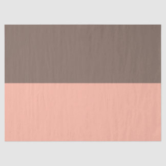 Papel De Seda Castanho-Pastel e Vermelho-Pálido
