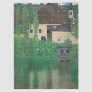 Papel De Seda Castelo de Água de Gustav Klimt