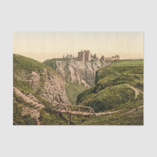 Papel De Seda Castelo de Dunottar, Stonehaven, Scotland (Frente )