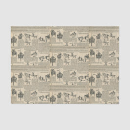 Papel De Seda Catálogo antigo movido