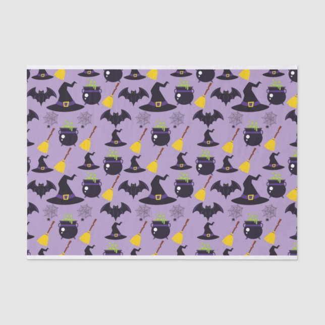 PAPEL DE SEDA CAULDONAS DE ALOJAMENTO DE CAULDRONS BATER ÓDIOS (Frente )