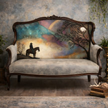 Cavaleiro ao Luar Decoupage