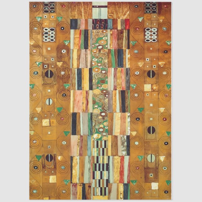 Papel De Seda Cavaleiro De Gustav Klimt Art Nouveau (Frente )