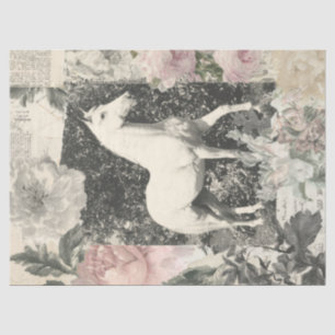 Papel De Seda Cavaleiro Shabby Chic Cavalo Antigo Decoupage