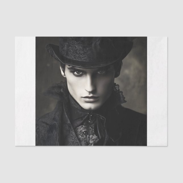 Papel De Seda Cavalheiro gótico (Frente )