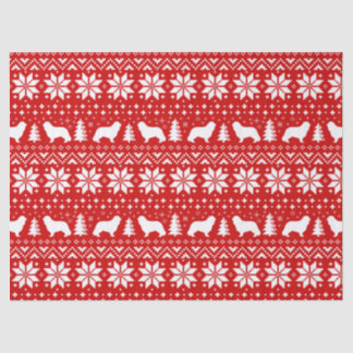 Papel De Seda Cavalier King Charles Silhouettes Natal