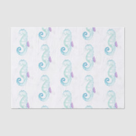 Papel De Seda Cavalo marinho em pastos