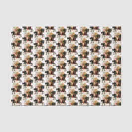 Papel De Seda Cavalo-vintão de Natal