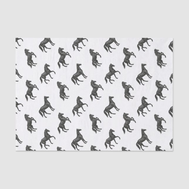 Papel De Seda Cavalos (Frente )