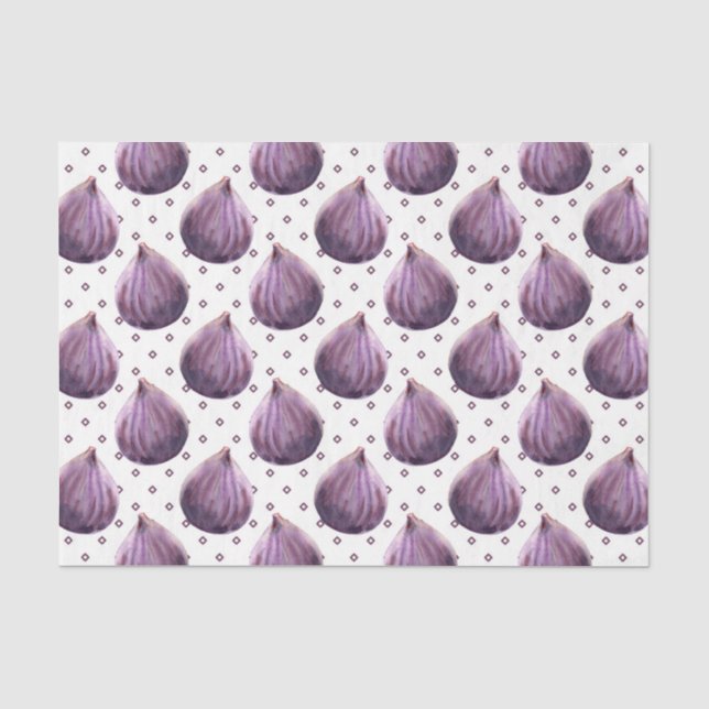 Papel De Seda Cebola Roxa (Design 5 da Série Roxa) (Frente )
