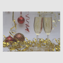 Papel De Seda Celebração do Ano Novo de Natal