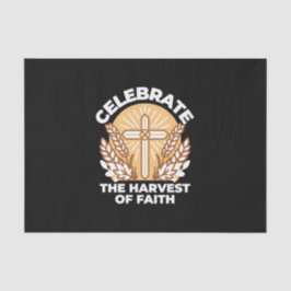 Papel De Seda Celebrar a fé com a colheita - Arte inspiradora