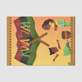 Papel De Seda "Celebrar Unidade: Um Encontro Joyful Kwanzaa"