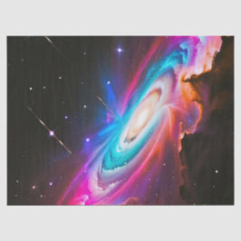 Papel De Seda Celestial Fantasy Black Hole Birthday