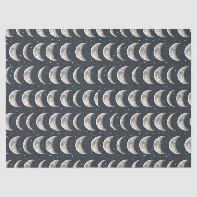 Papel De Seda Celestial Moon Phase (2) (Frente )
