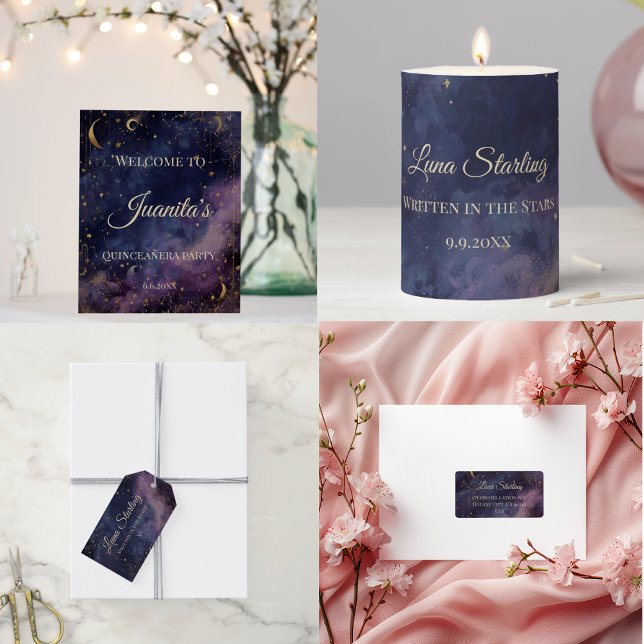 Papel De Seda Celestial Quinceañera, costume (Criador carregado)