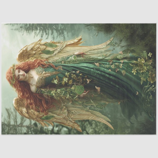 Papel De Seda Celtic Angel (Frente )