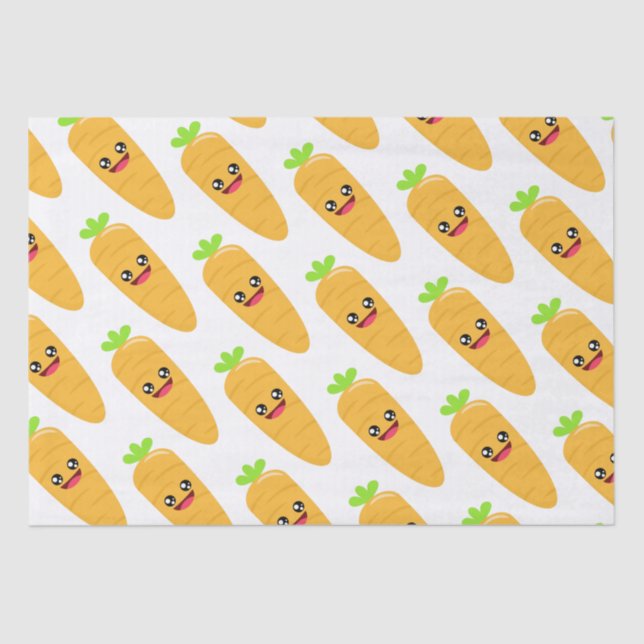 Papel De Seda Cenoura (Frente )