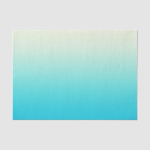 Papel De Seda Cerceta na moda do Aqua ao inclinação branco de