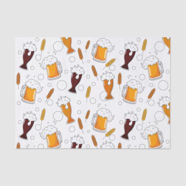 Papel De Seda Cerveja Draft (Frente )