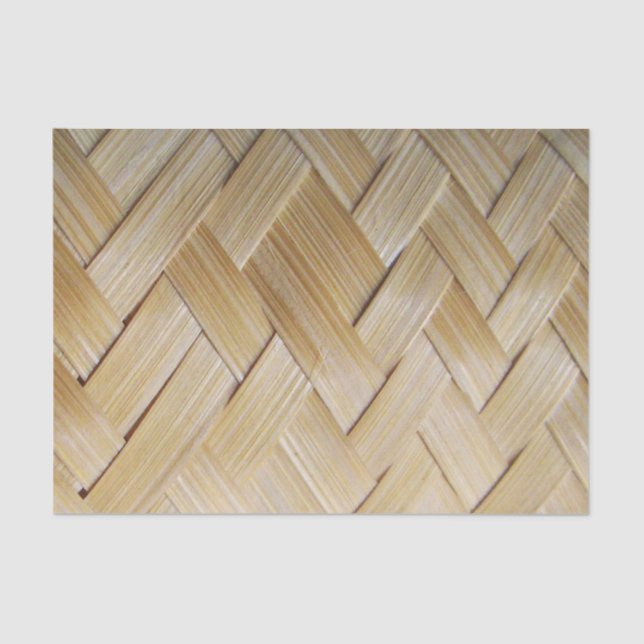 Papel De Seda Cesta de bambu do arroz de Isan do Lao tailandês (Frente )