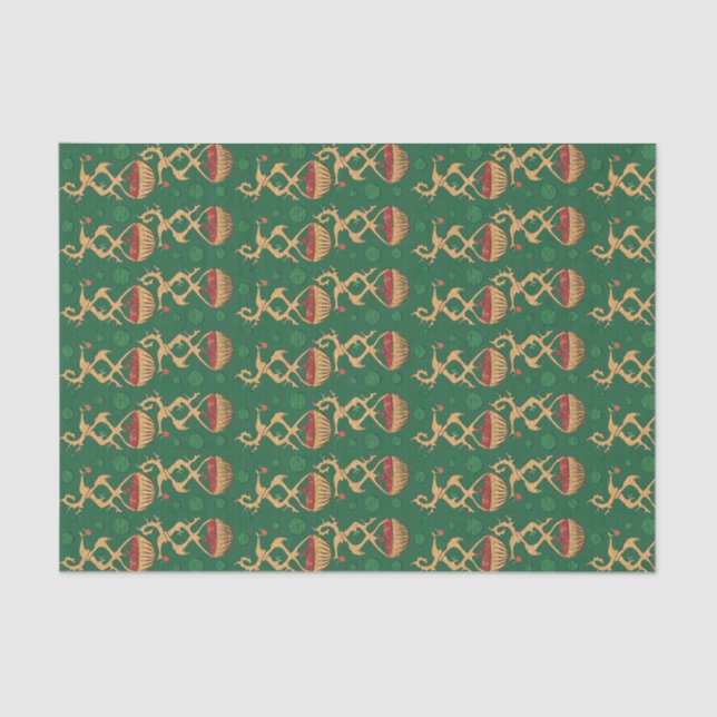 Papel De Seda Cestos de Maçã IV (Frente )