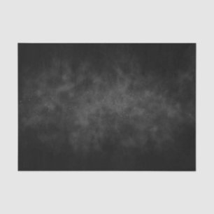 Papel De Seda Céu noturno nublado preto profundo recorte de estr