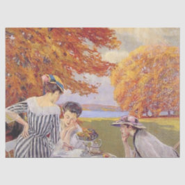 Papel De Seda Chá à tarde no parque