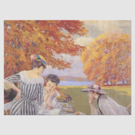 Papel De Seda Chá da tarde no parque