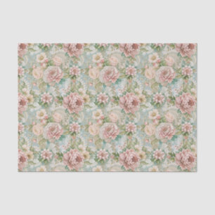 Papel De Seda Chá de Bebê, Boho Chic, Chá de Noiva