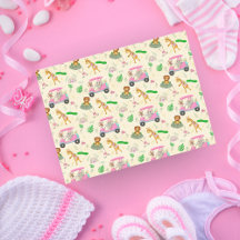 Chá de Bebê de Animais da Selva Jogando Golfe