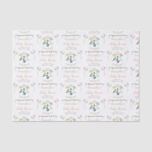 Papel De Seda Chá de fraldas de Aquarela do Dinossauro Cento Per