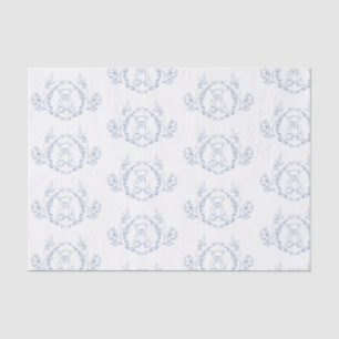 Papel De Seda Chá de fraldas Elegante Chinoiserie Toile