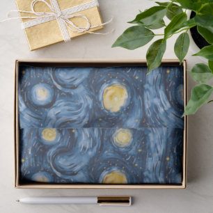 Papel De Seda Chá de fraldas Starry Night Skies