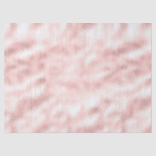 Papel De Seda Chá de Noiva Rosa Rosa Glamour Feminino (Frente )