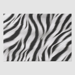 Papel De Seda Chá de panela de Impressão Animal Chic Zebra