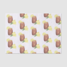 Papel De Seda Chá doce com limão