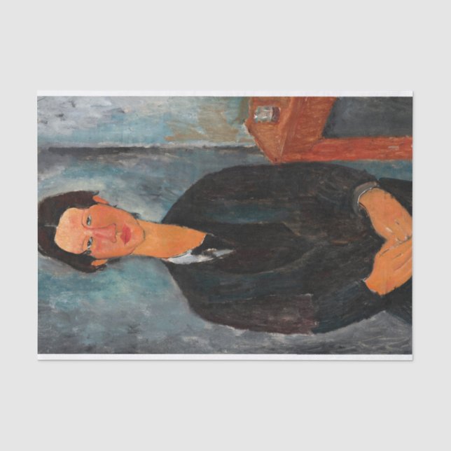 Papel De Seda Chaim Soutine por Amedeo Modigliani (Frente )